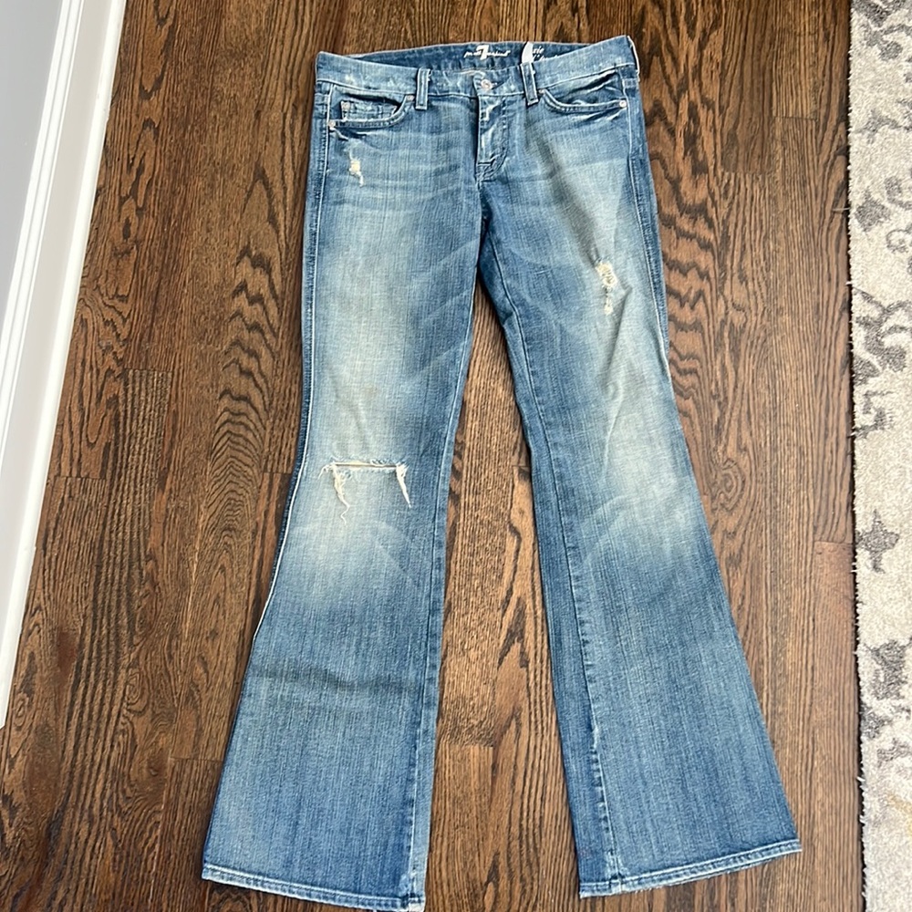 Seven for all mankind jeans Lexie A pocket 27 flare